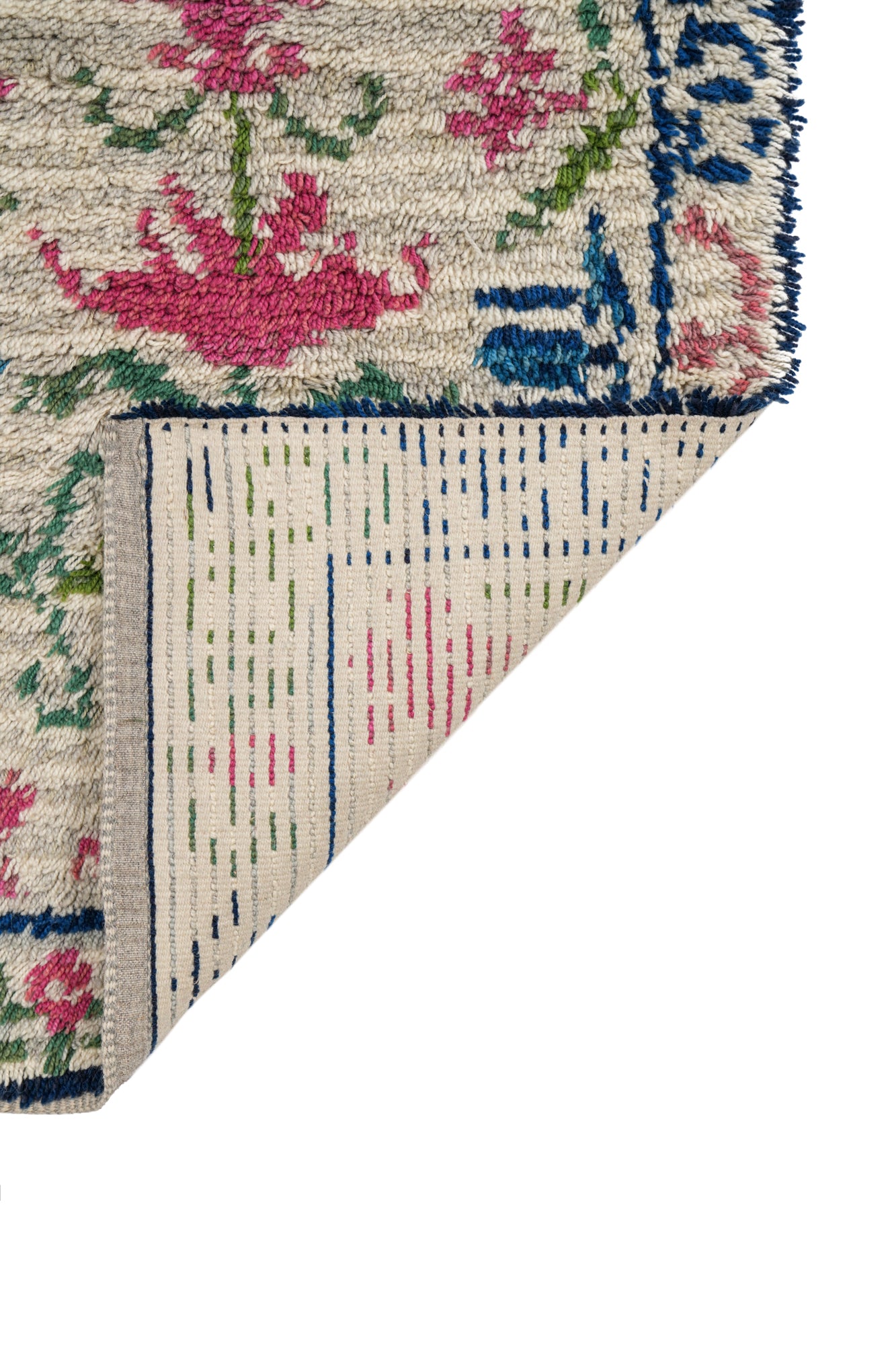 Vintage Scandinavian Rya Rug 3'7" x 2'6"