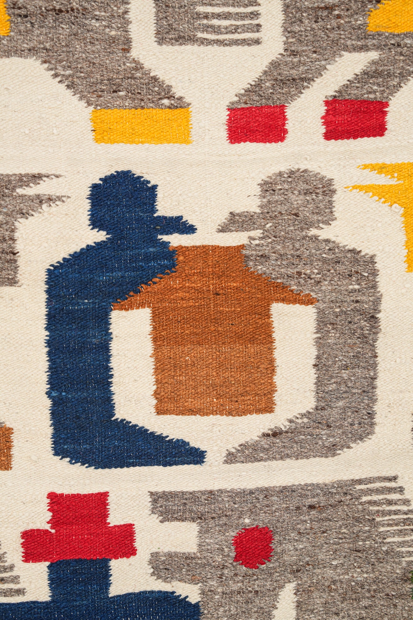 Vintage Mexican Tapestry 5'3" X 3'1"