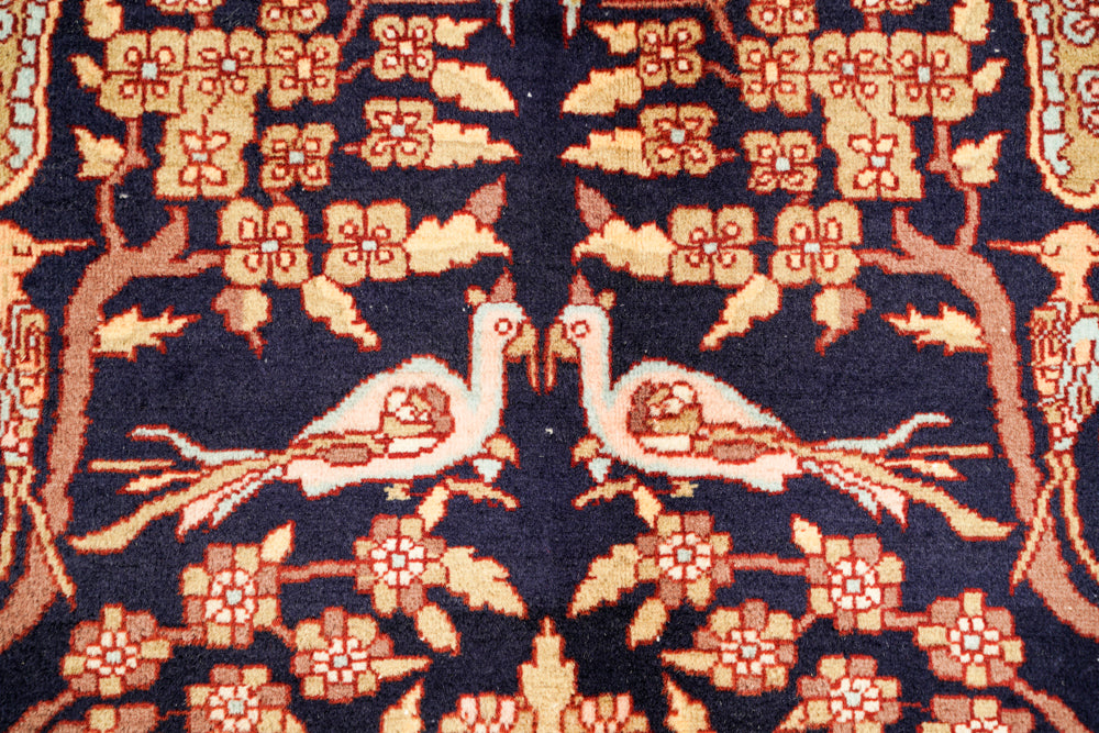 Vintage Lahore Tree Of Life Rug 7' x 4'6"