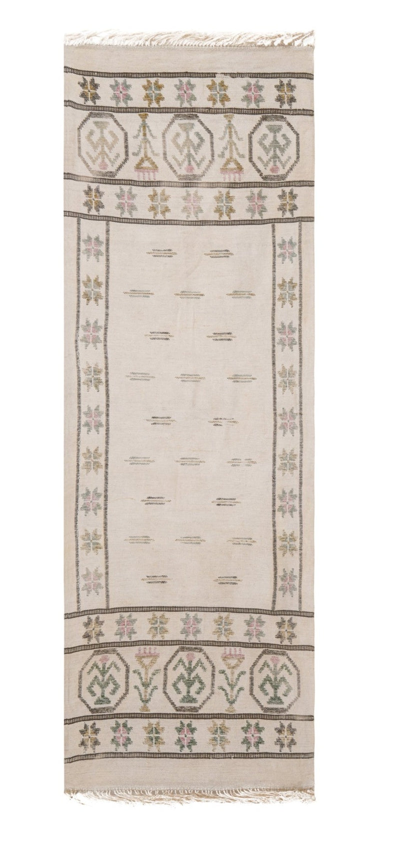 Antique Swedish textile tapestry 5'9" x 2' (Märta Måås-Fjetterströms)
