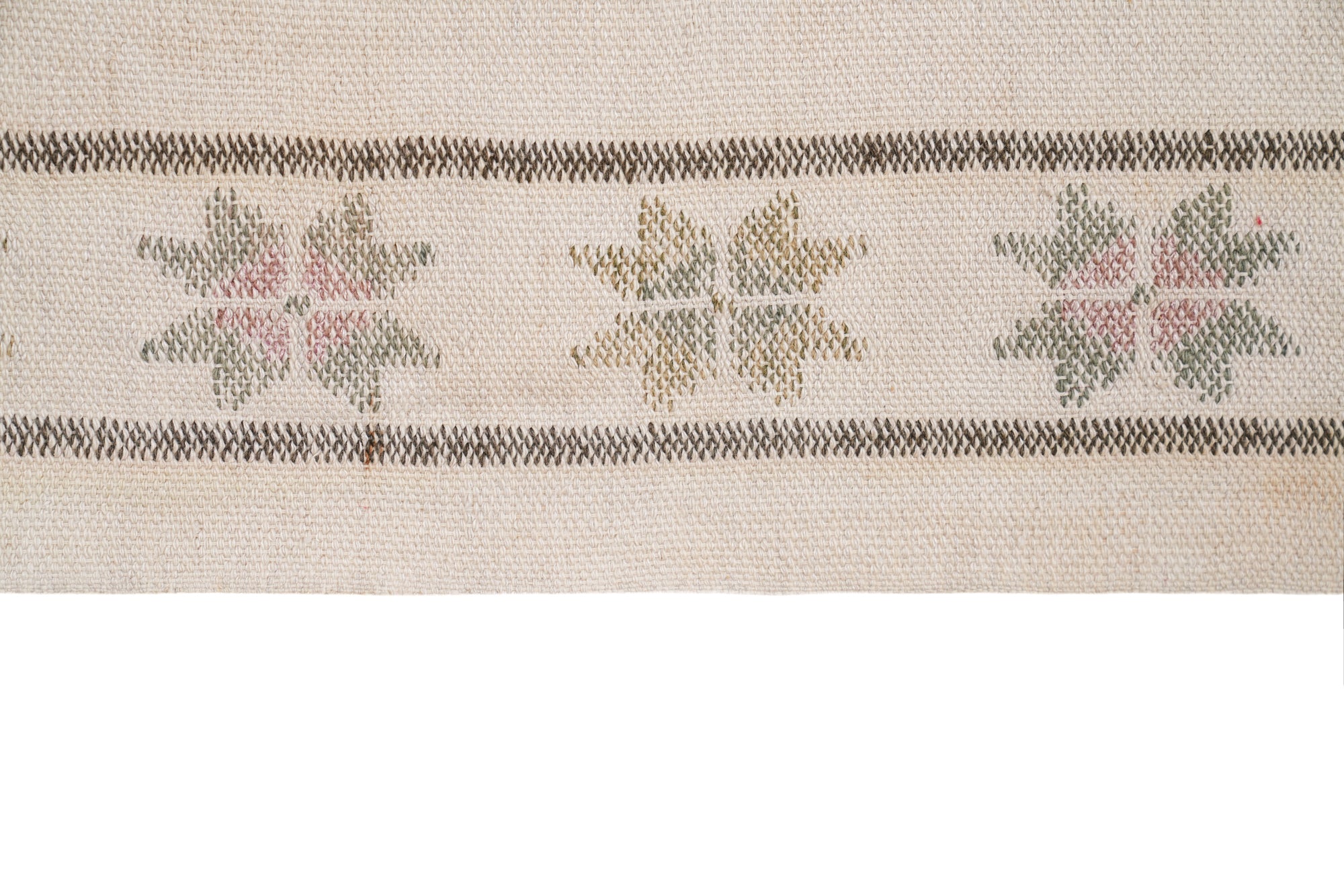 Antique Swedish textile tapestry 5'9" x 2' (Märta Måås-Fjetterströms)