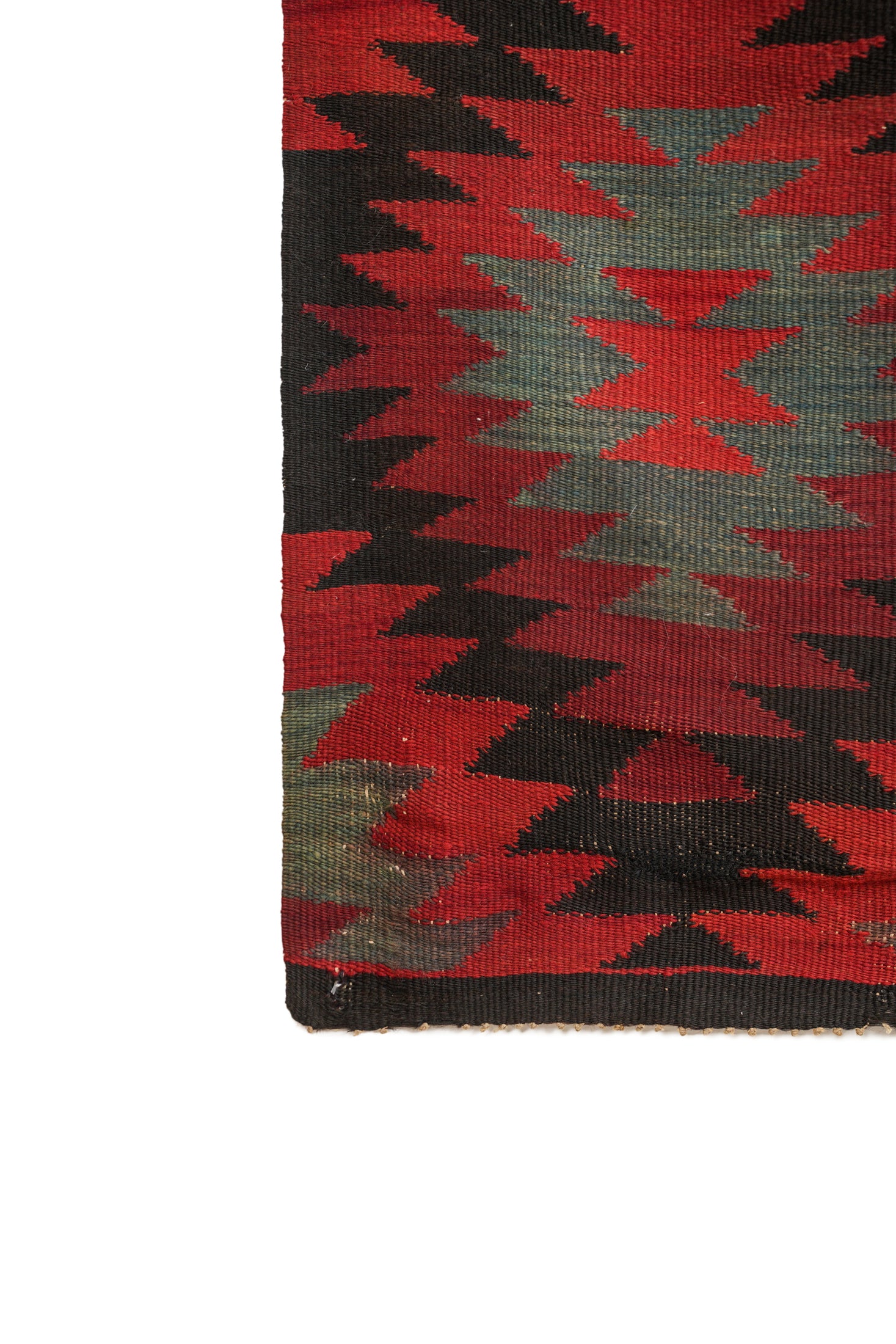 Antique Balkan kilim 5' x 3'3"