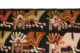 Vintage Peruvian Kilim 5'4" x 4'2"