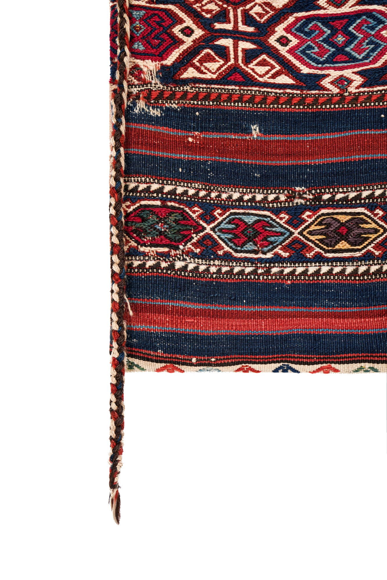 Antique Anatolian lumbar cushion 3'4" x 2'