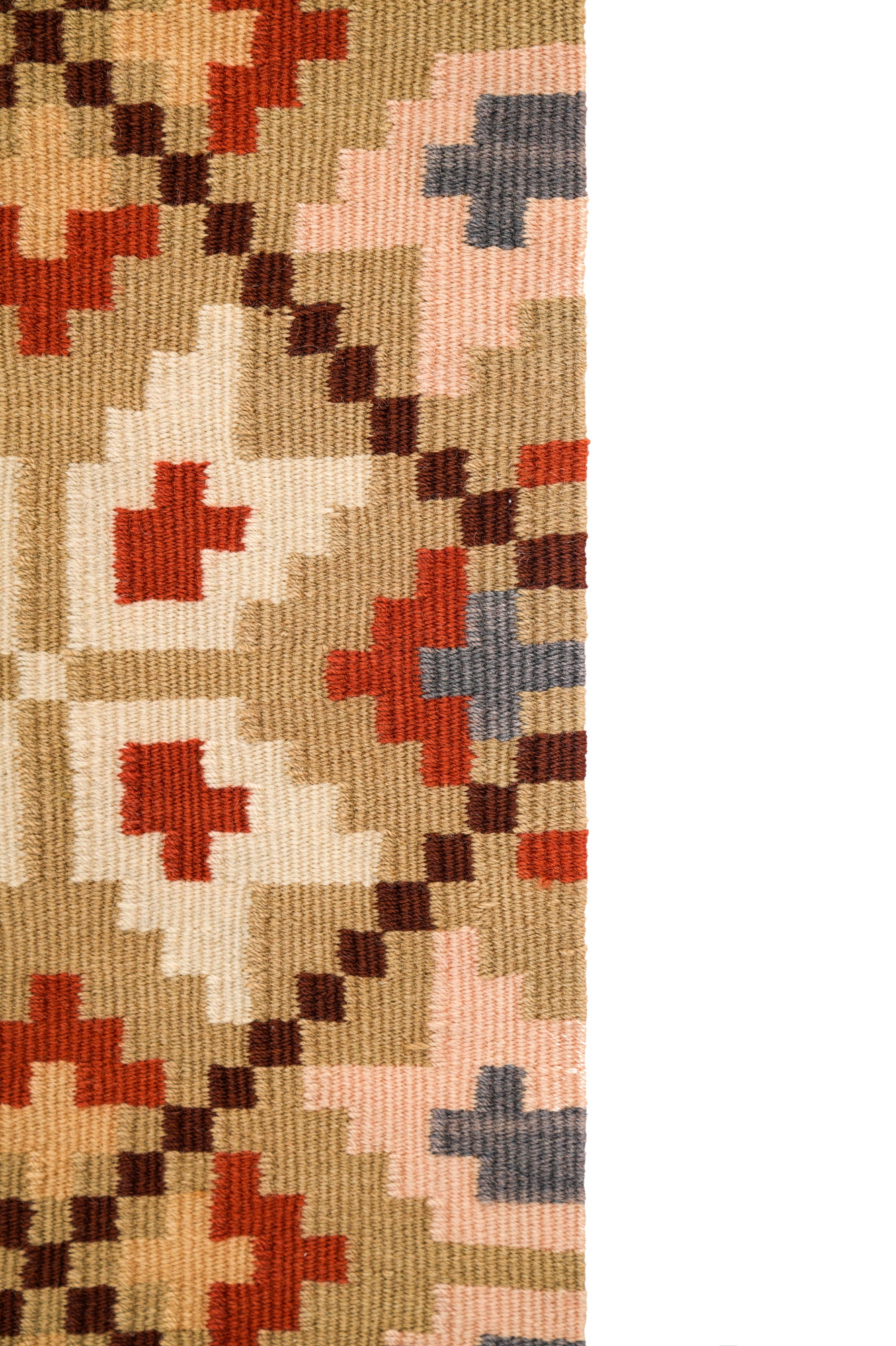 Antique Norwegian Tapestry 5'4" x 1'10"