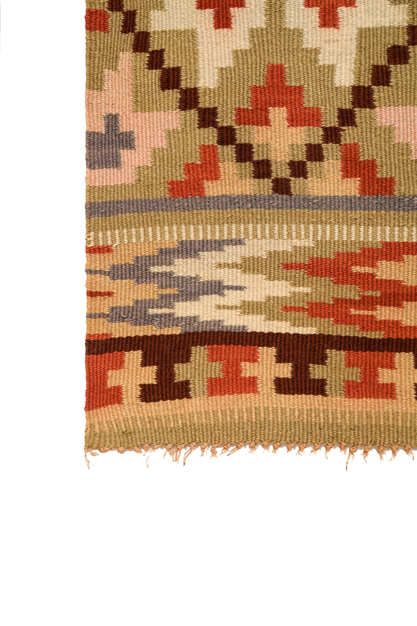 Antique Norwegian Tapestry 5'4" x 1'10"