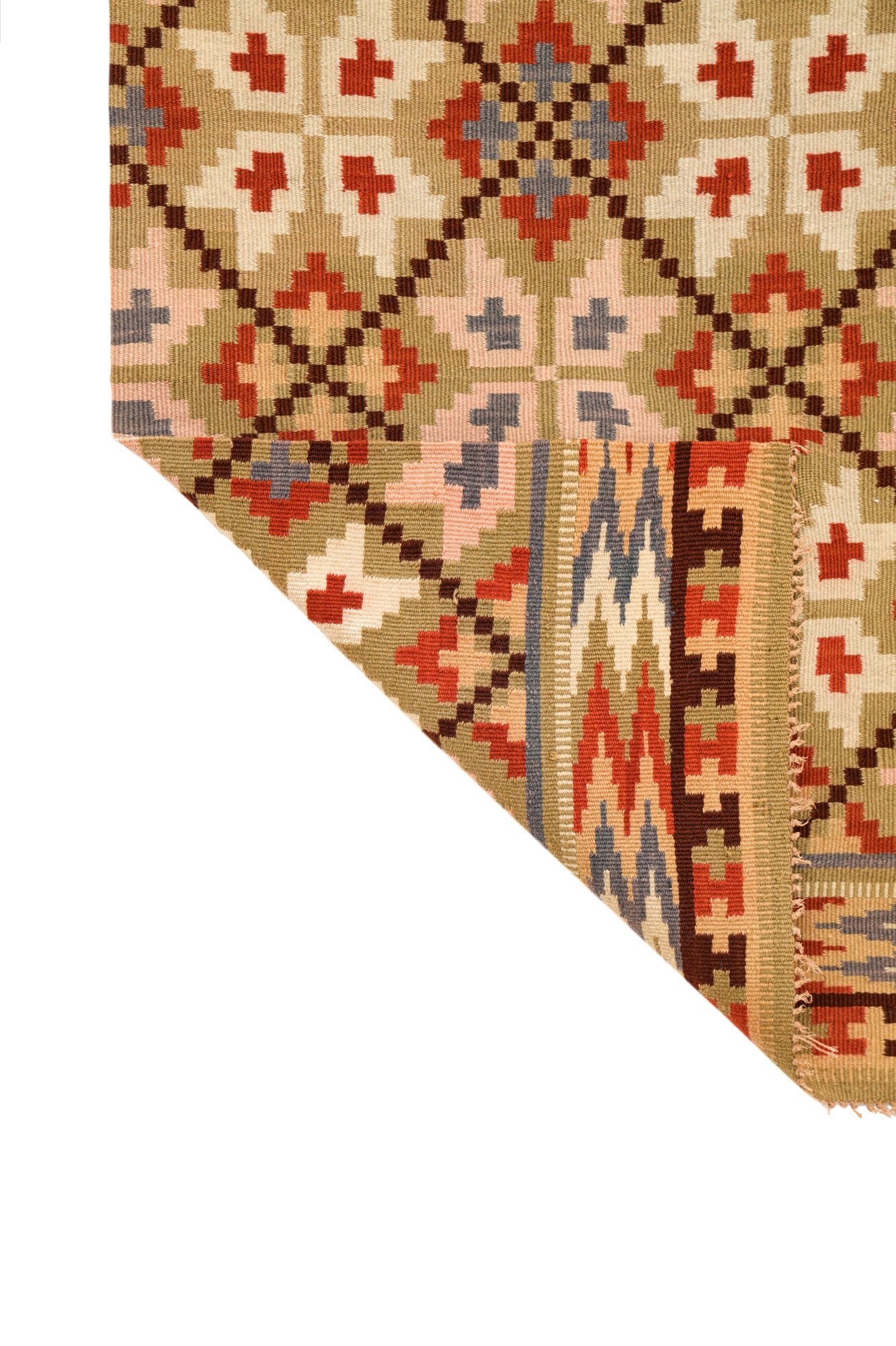 Antique Norwegian Tapestry 5'4" x 1'10"
