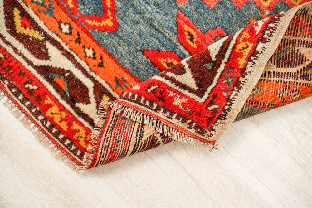 Antique Anatolian Dazkiri Tribal Rug 4'3" x 3'2"