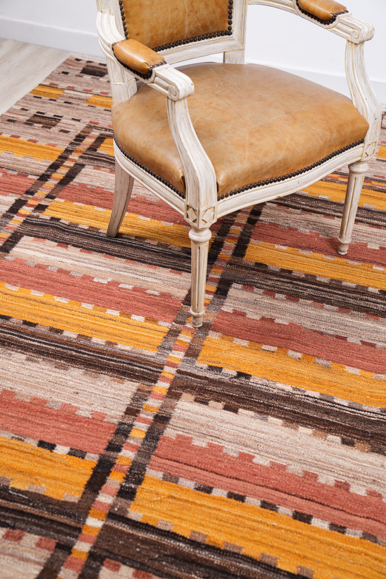 modern Swedish Design Kilim 9'8" x 6'6"