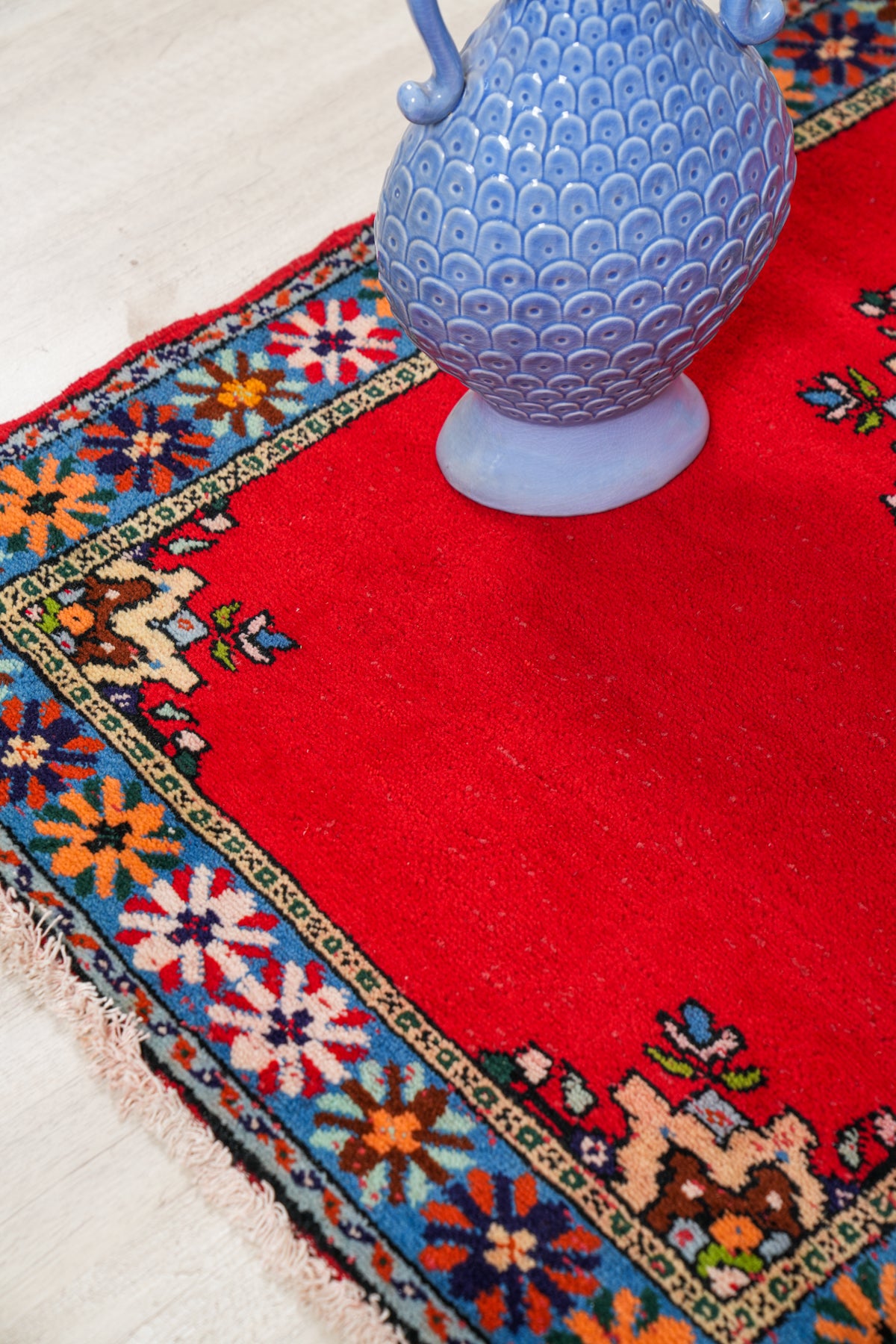 Vintage Moroccan Berber Rug 4'5" x 2'9"