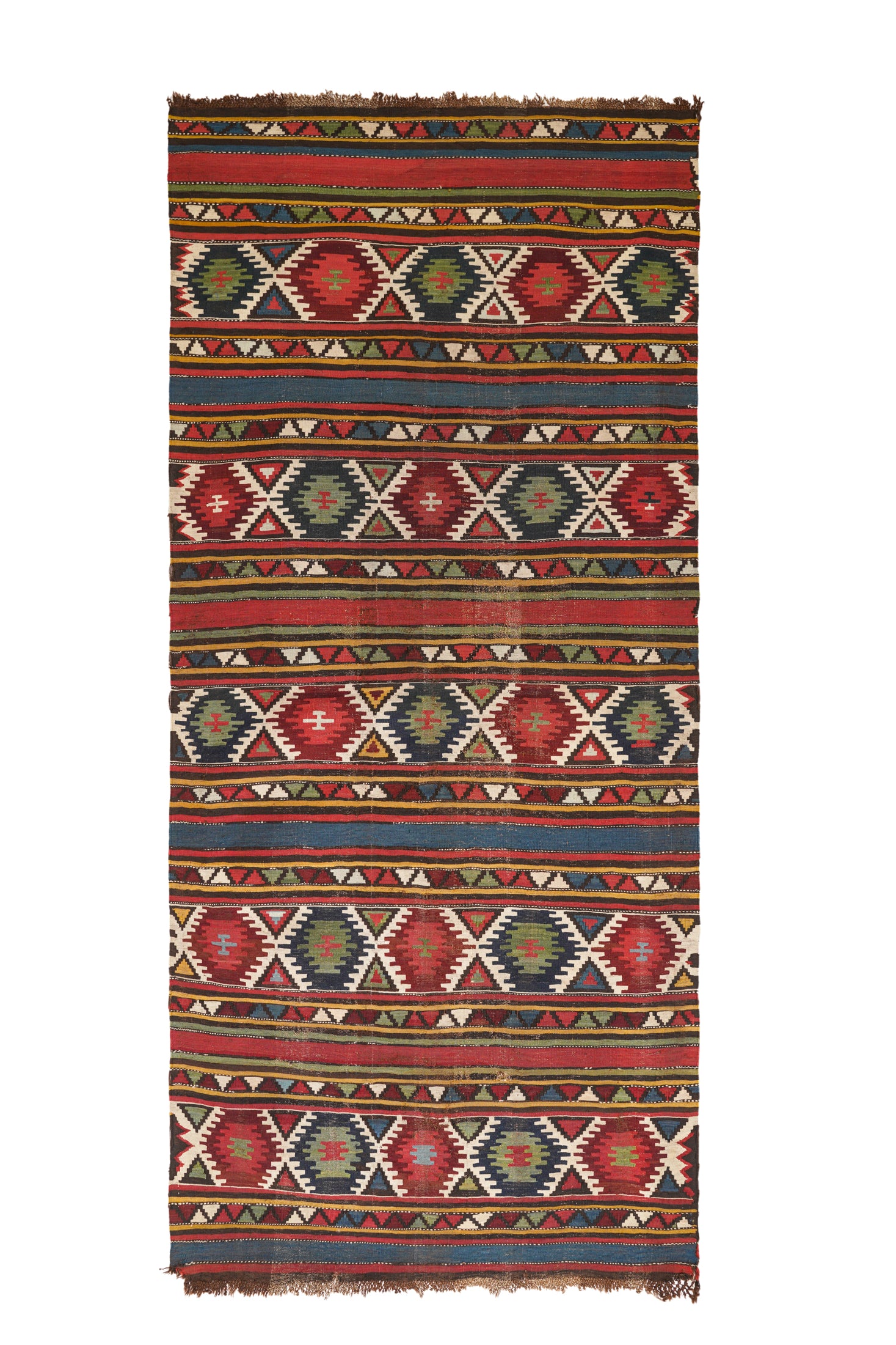 Antique Caucasian Shirvan Kilim 9'3" x 4'1"