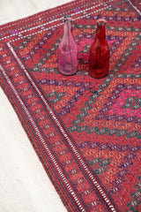 Vintage Turkmen Kilim 4' x 2'5"