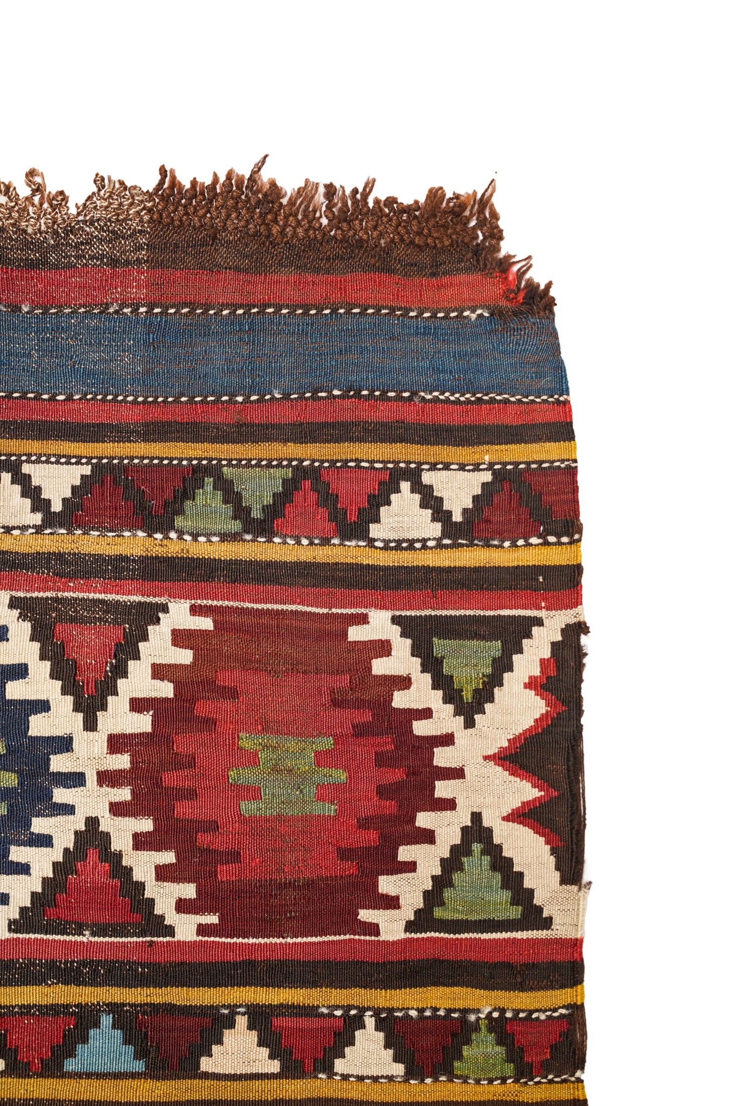 Antique Caucasian Shirvan Kilim 9'3" x 4'1"