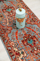Vintage Afghan Kazak Rug 4'9" x 2'