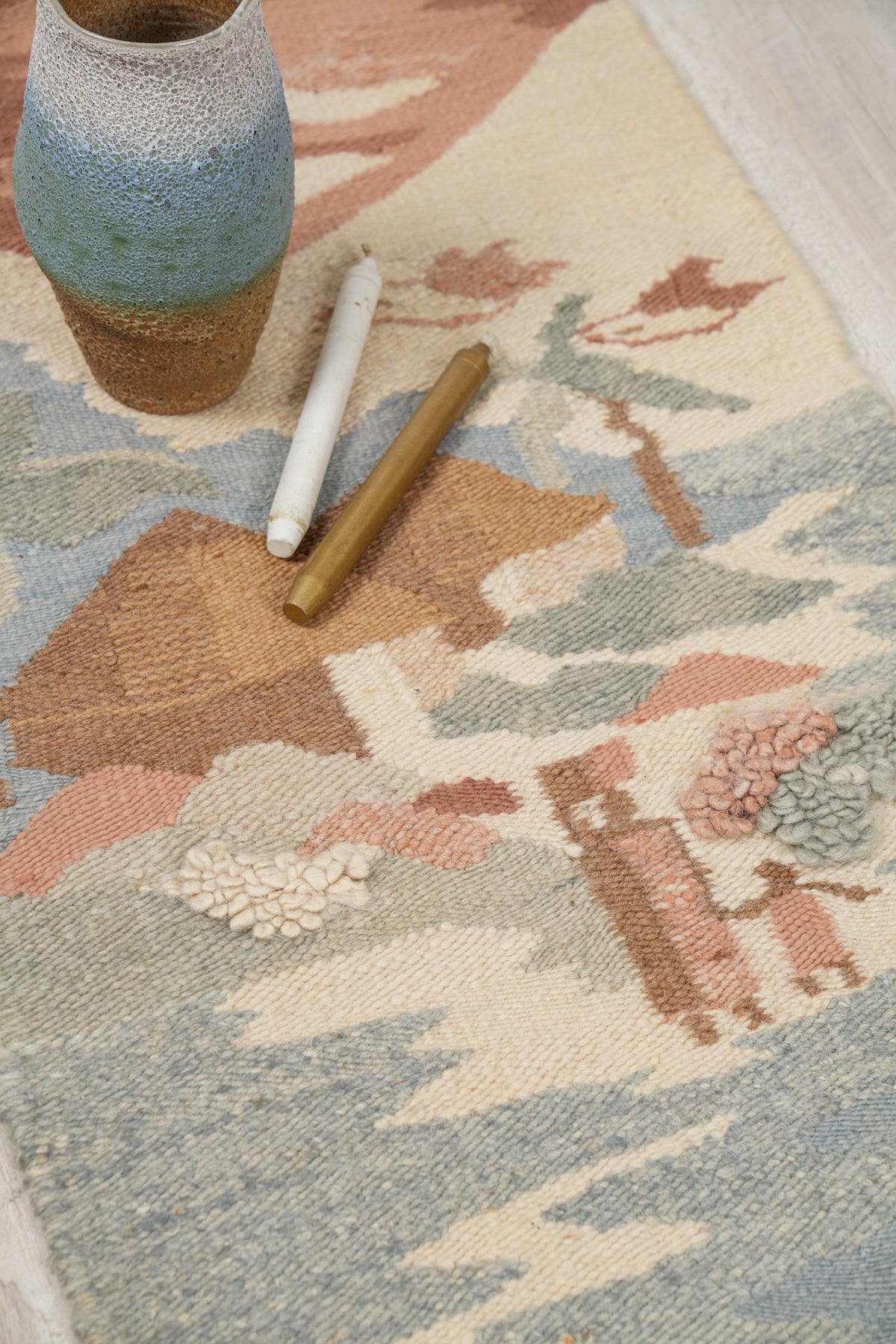 Vintage Setsoto Tapestry 3'6" x 1'10"
