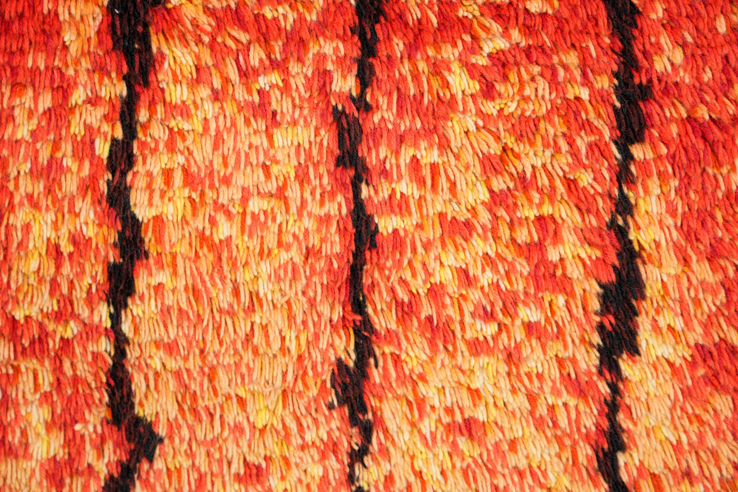 Vintage Scandinavian Rya Rug 5'3" x 3'3"