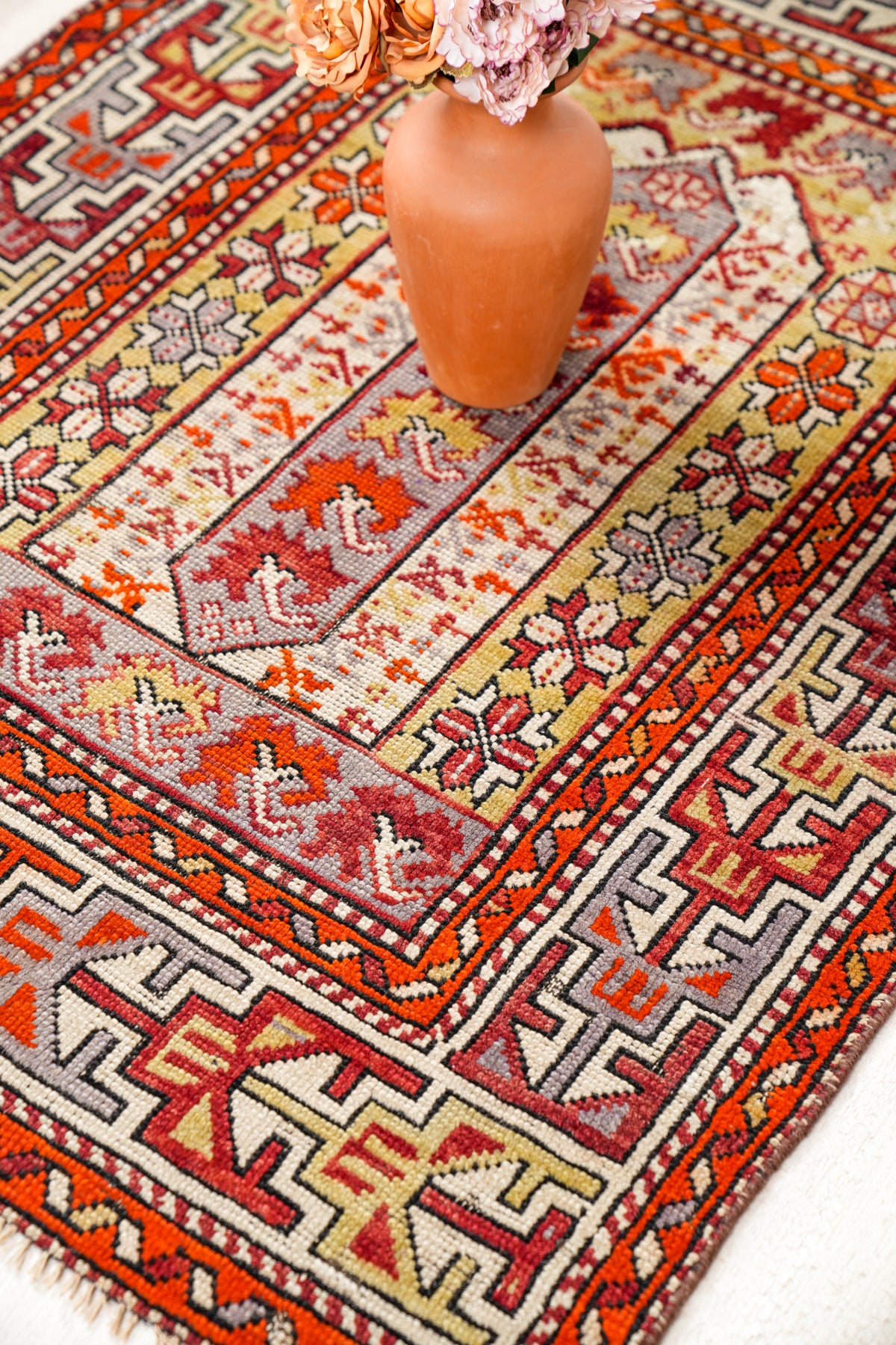 Vintage Anatolian Rug 4'5" x 3'