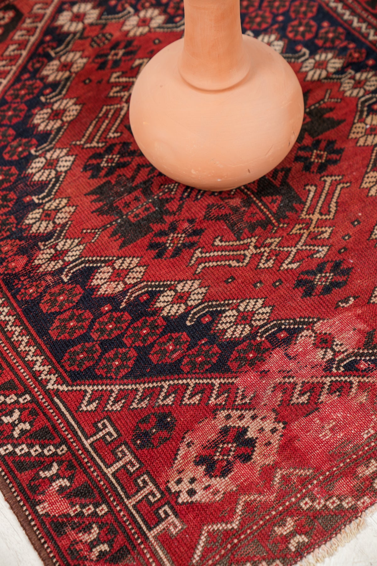 Antique Turkish Bergama Rug 3'3" x 2'9"