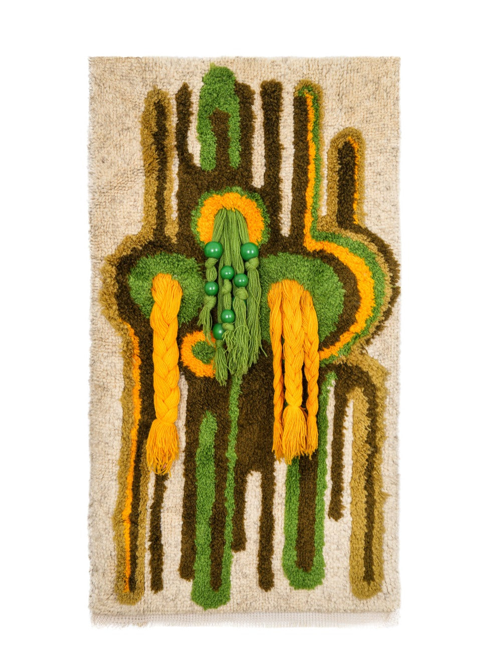 Vintage Scandinavian Rug 4'4" x 2'6"