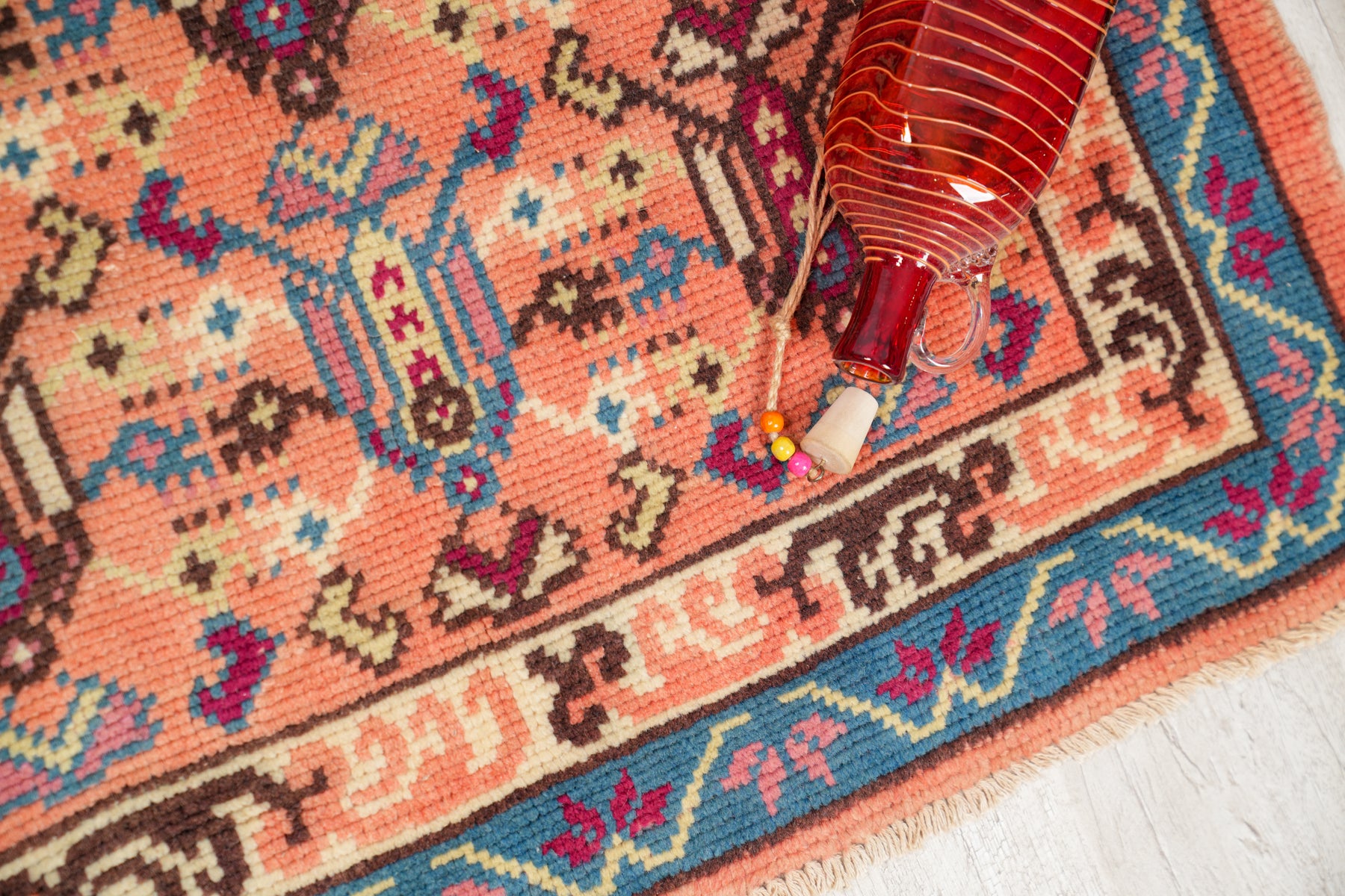 Vintage Tunisian Rug 5' x 2'8"