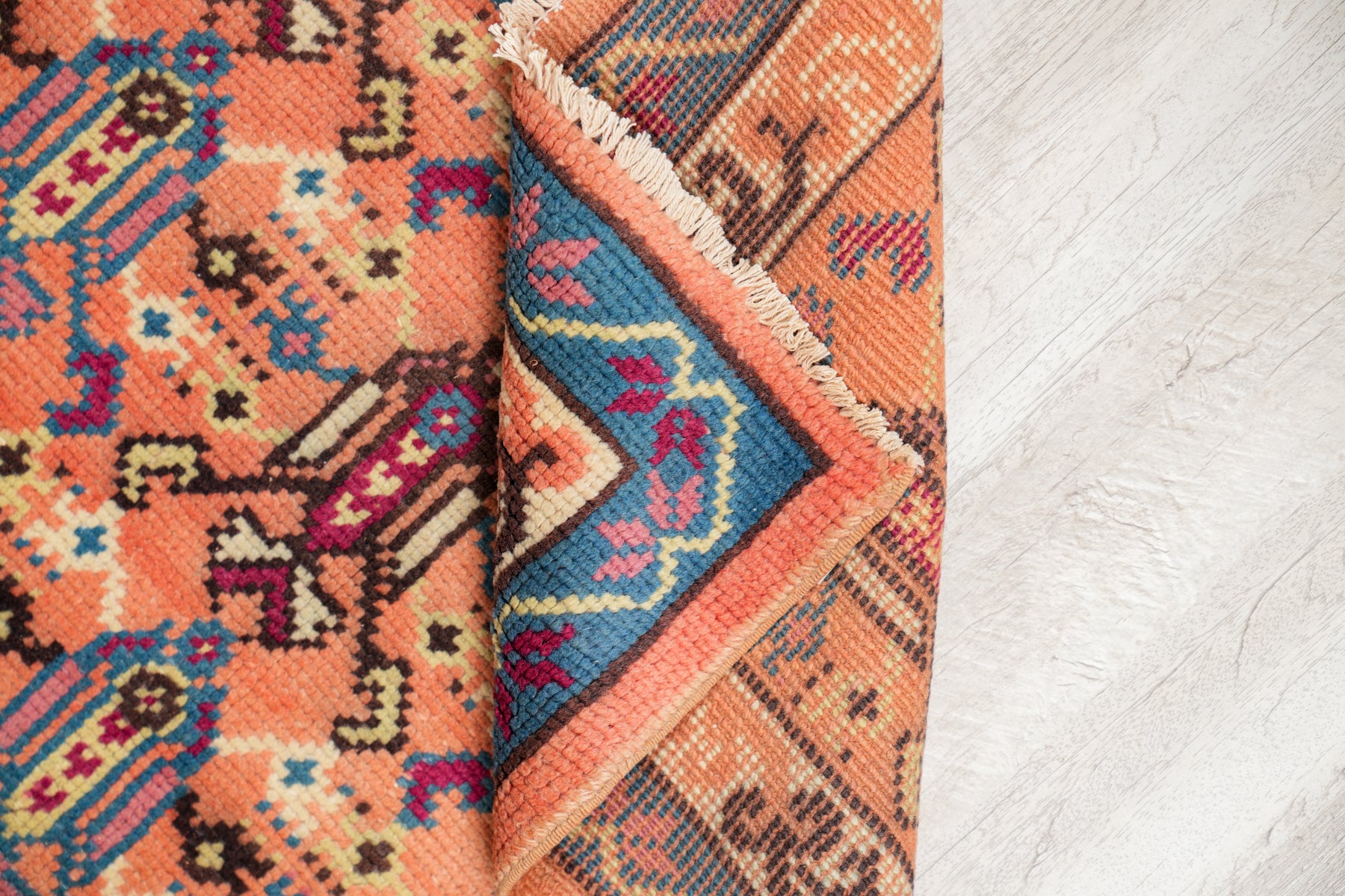 Vintage Tunisian Rug 5' x 2'8"