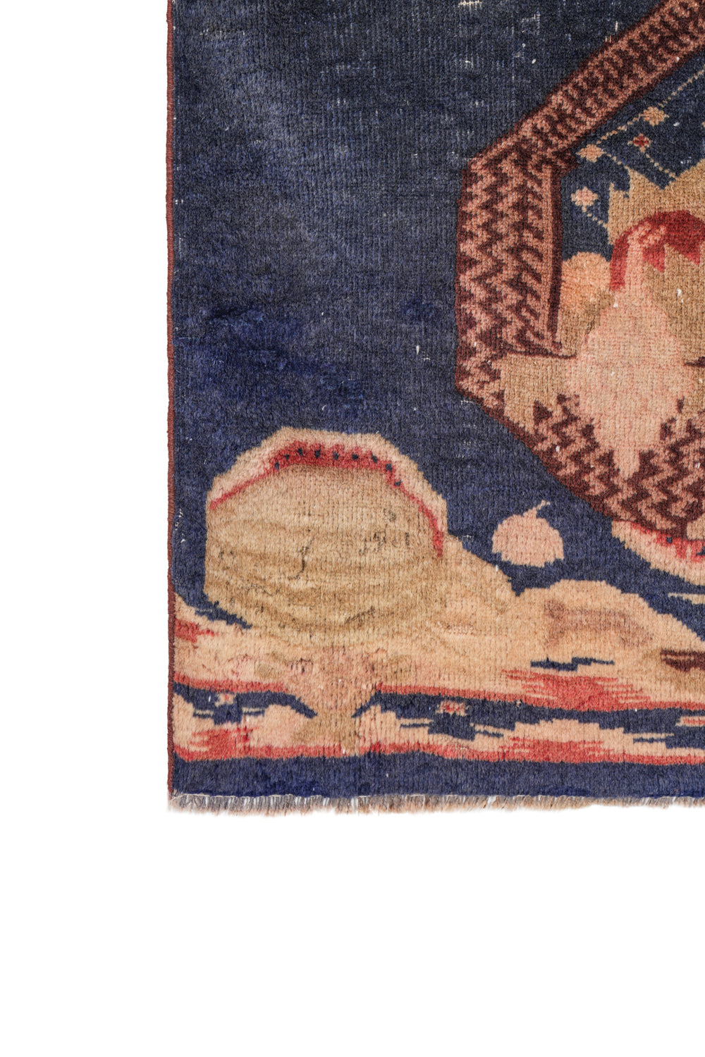 Antique Beijing Rug 4' x 2'8"