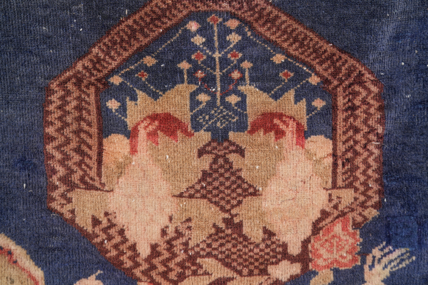 Antique Beijing Rug 4' x 2'8"