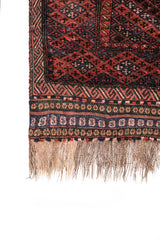 Vintage Turkoman Baloch Rug 4' x 3'3"