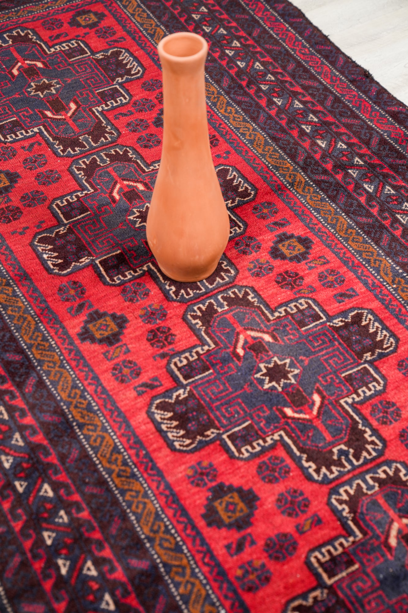 VINTAGE BALOCH RUG 6'7" 3'9"
