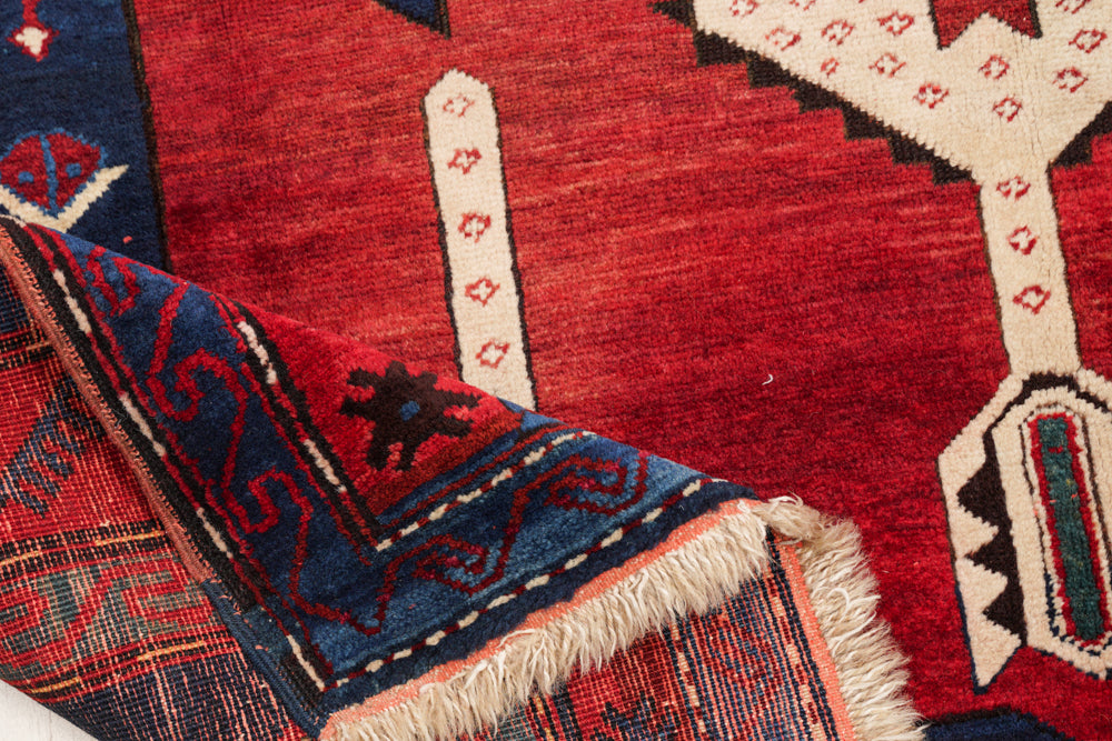 Antique Caucasian Kazak Rug 8'3" x 5'3"