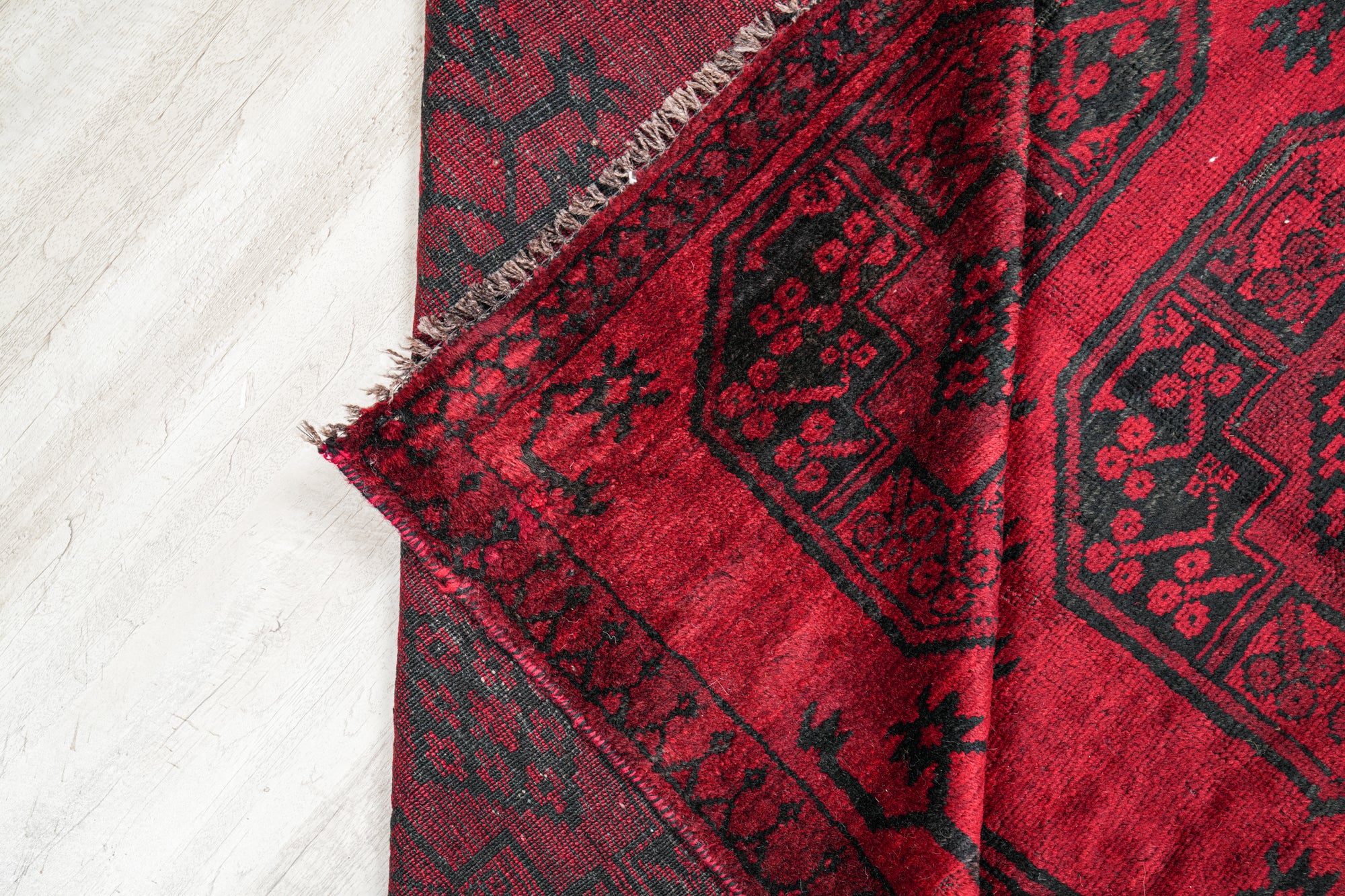 Vintage Turkoman Ersari Rug 7'9" x 5'