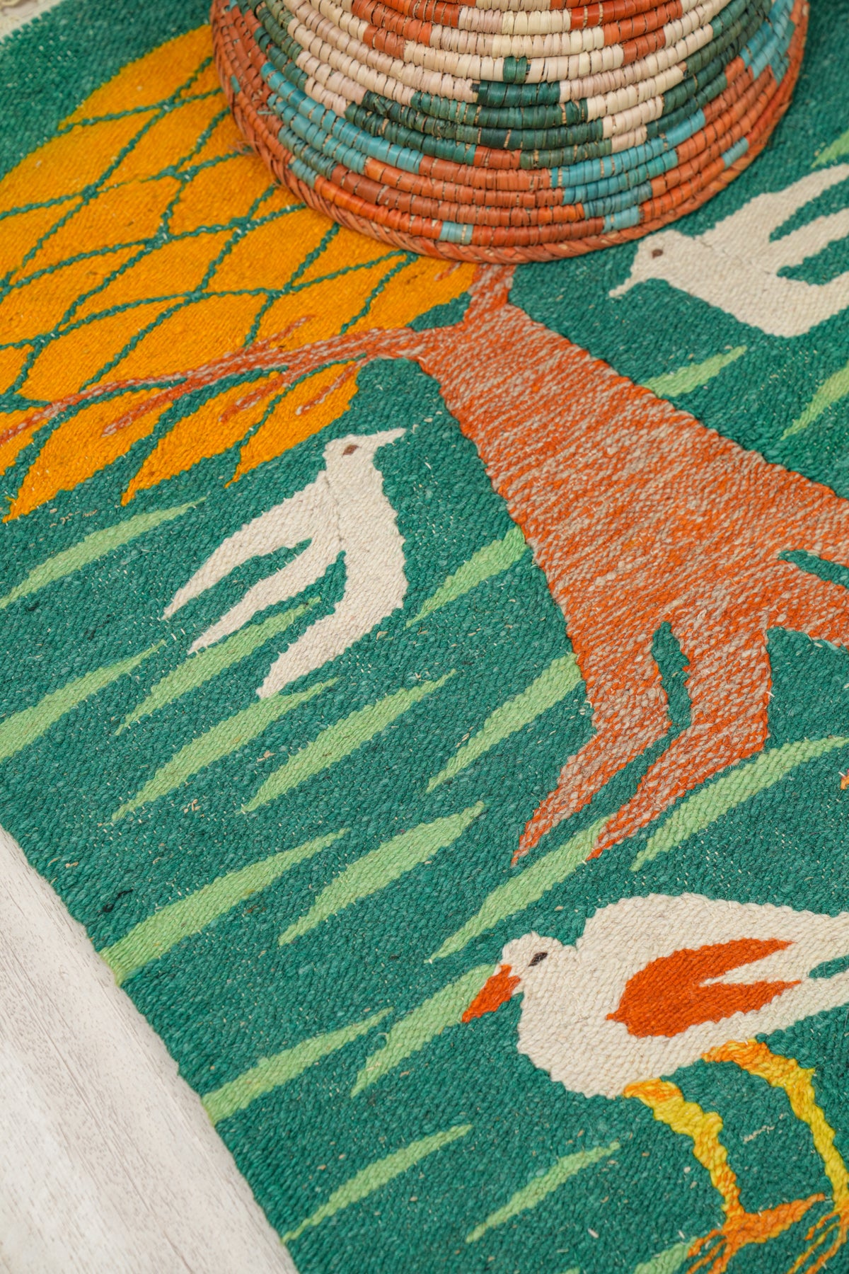 Vintage Egyptian Tapestry 2'9" x 2'1"
