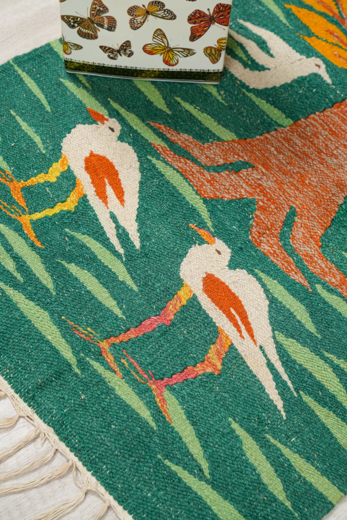 Vintage Egyptian Tapestry 2'9" x 2'1"