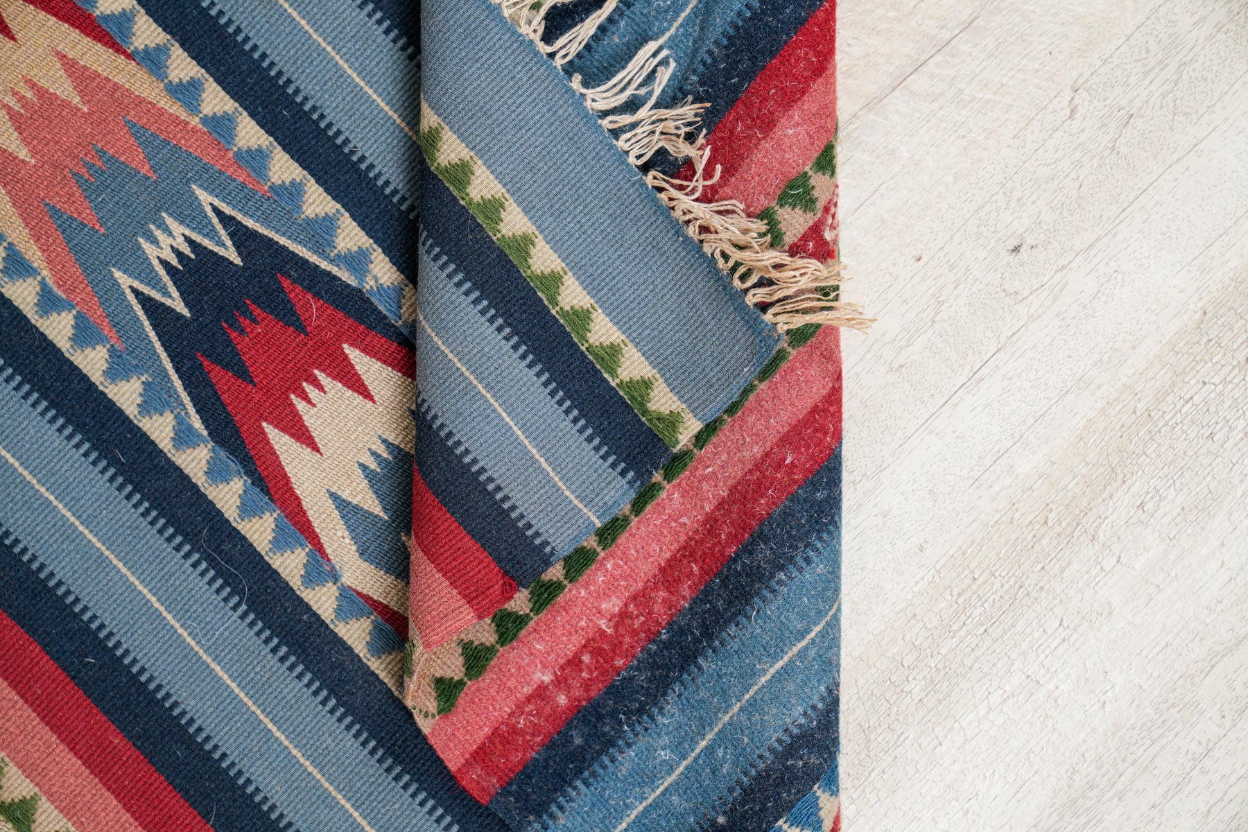 Vintage Scandinavian Textile 2'5" x 1'10"