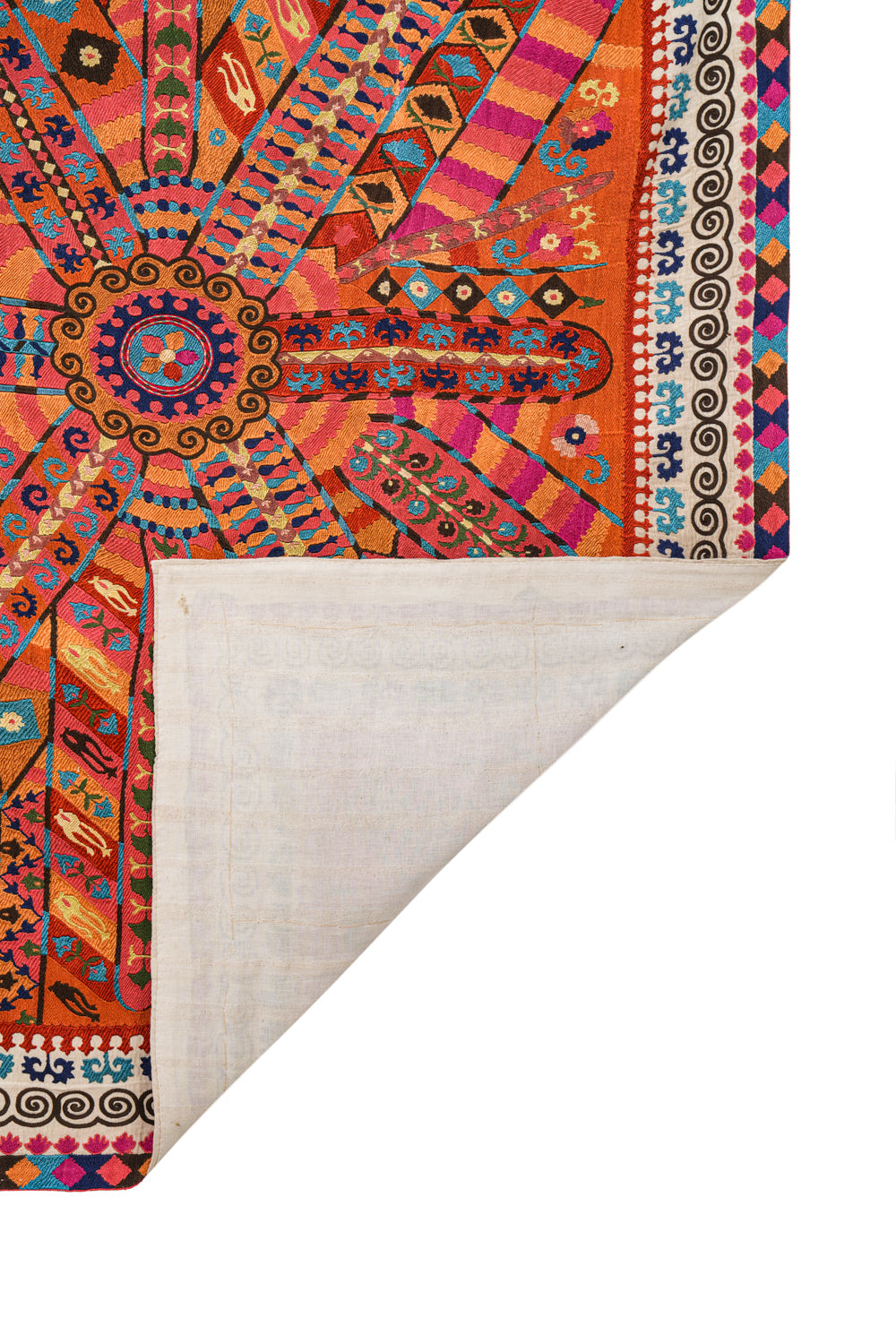 Vintage Uzbek Suzani Textle 5'5" x 4'1"