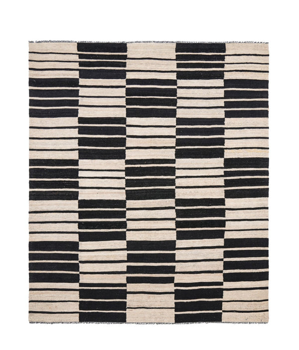 Contemporary kilim rug 7'10" x 6'8" (blocks)