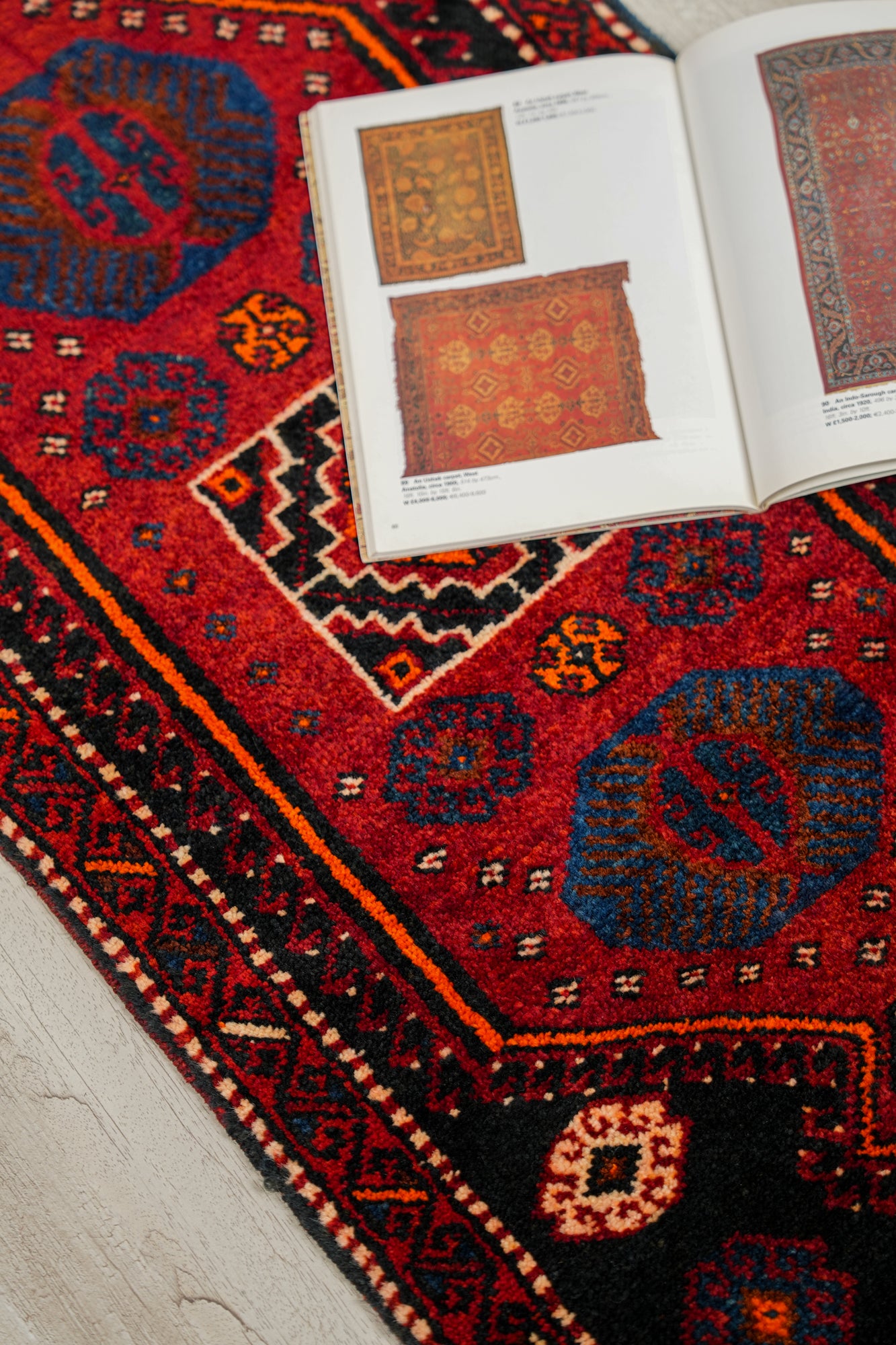 Vintage Turkish Tribal Rug 3' x 1'5"