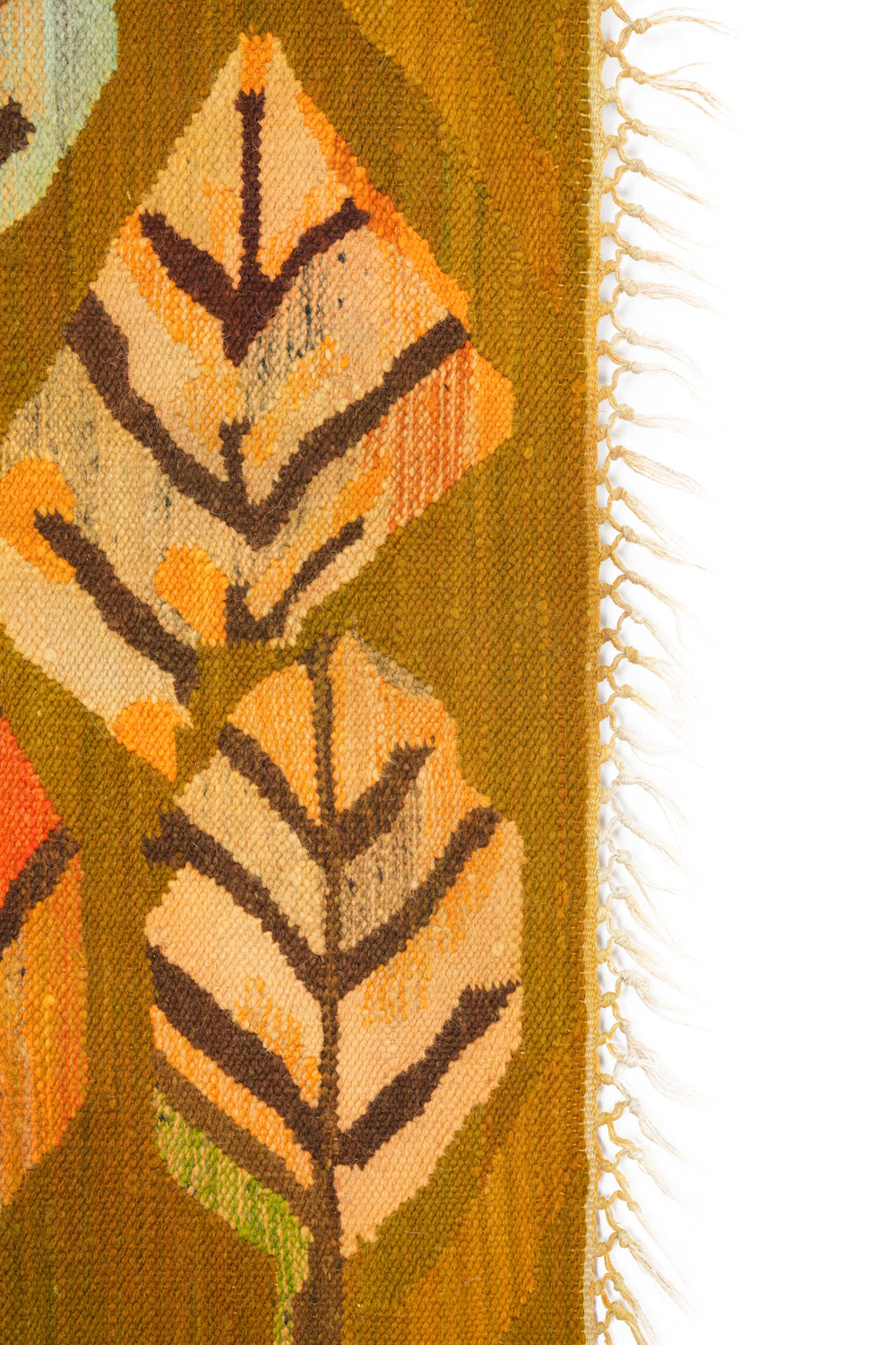 Vintage Scandinavian Tapestry  3'2" x 2'3"