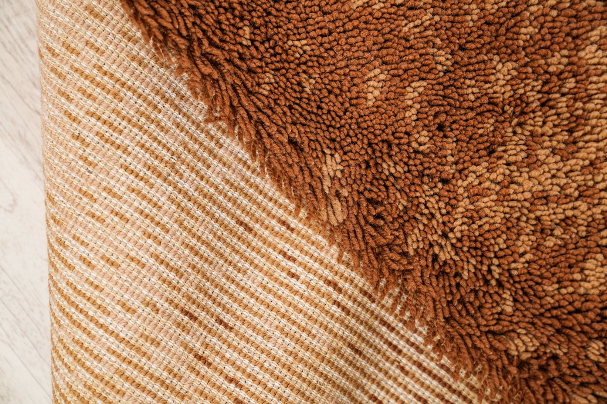 Vintage Scandinavian Rya Rug 5' x 2'8" (Prinstapijt Desso)