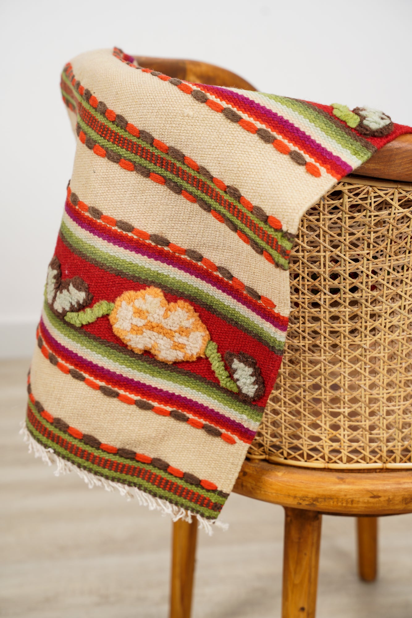 Vintage Polish Torontal Tapestry 2'3" x 1'6"