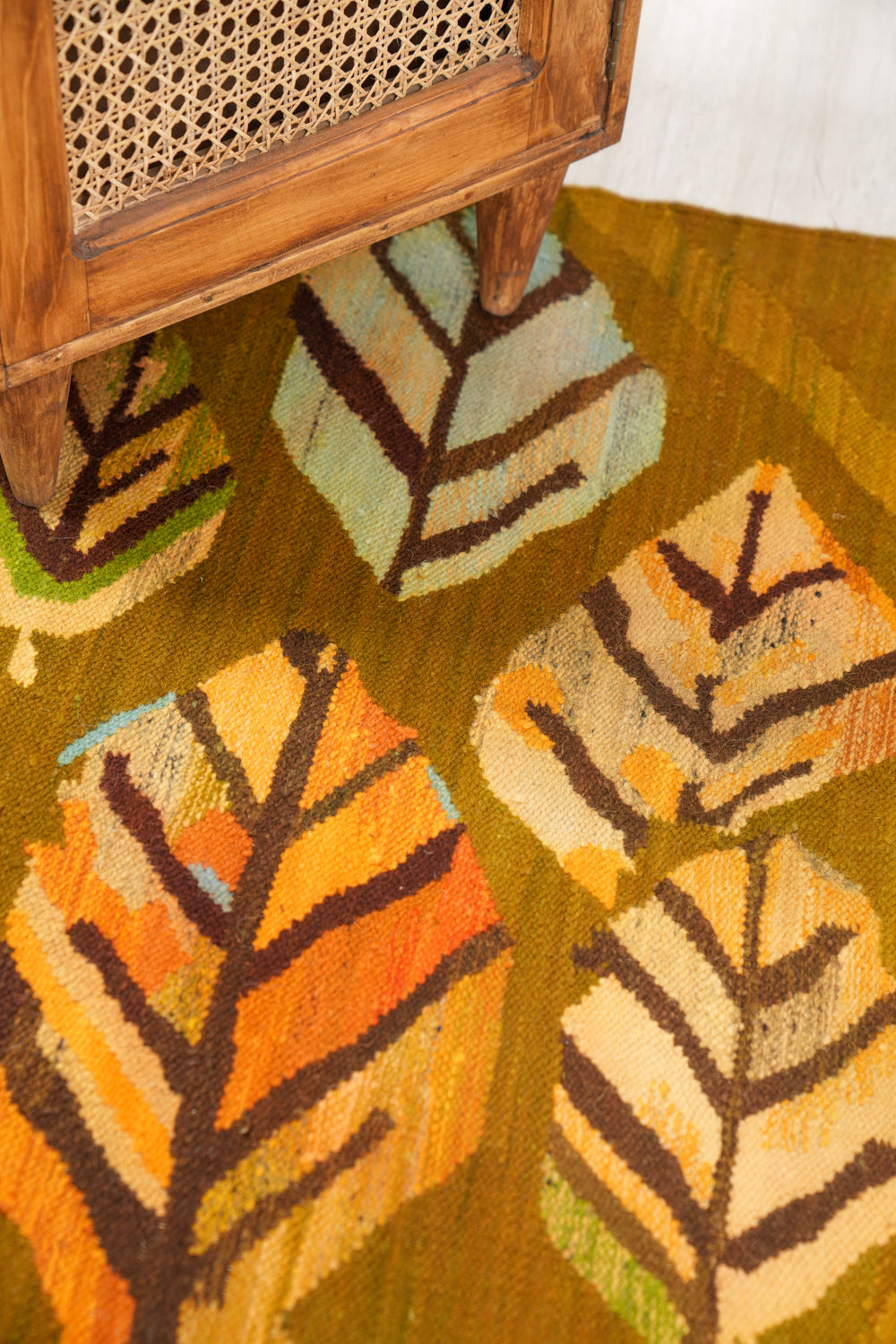 Vintage Scandinavian Tapestry  3'2" x 2'3"