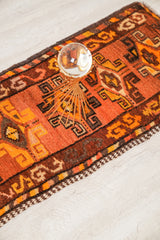Vintage Turkish Tribal rug 3'2" x 1'3"