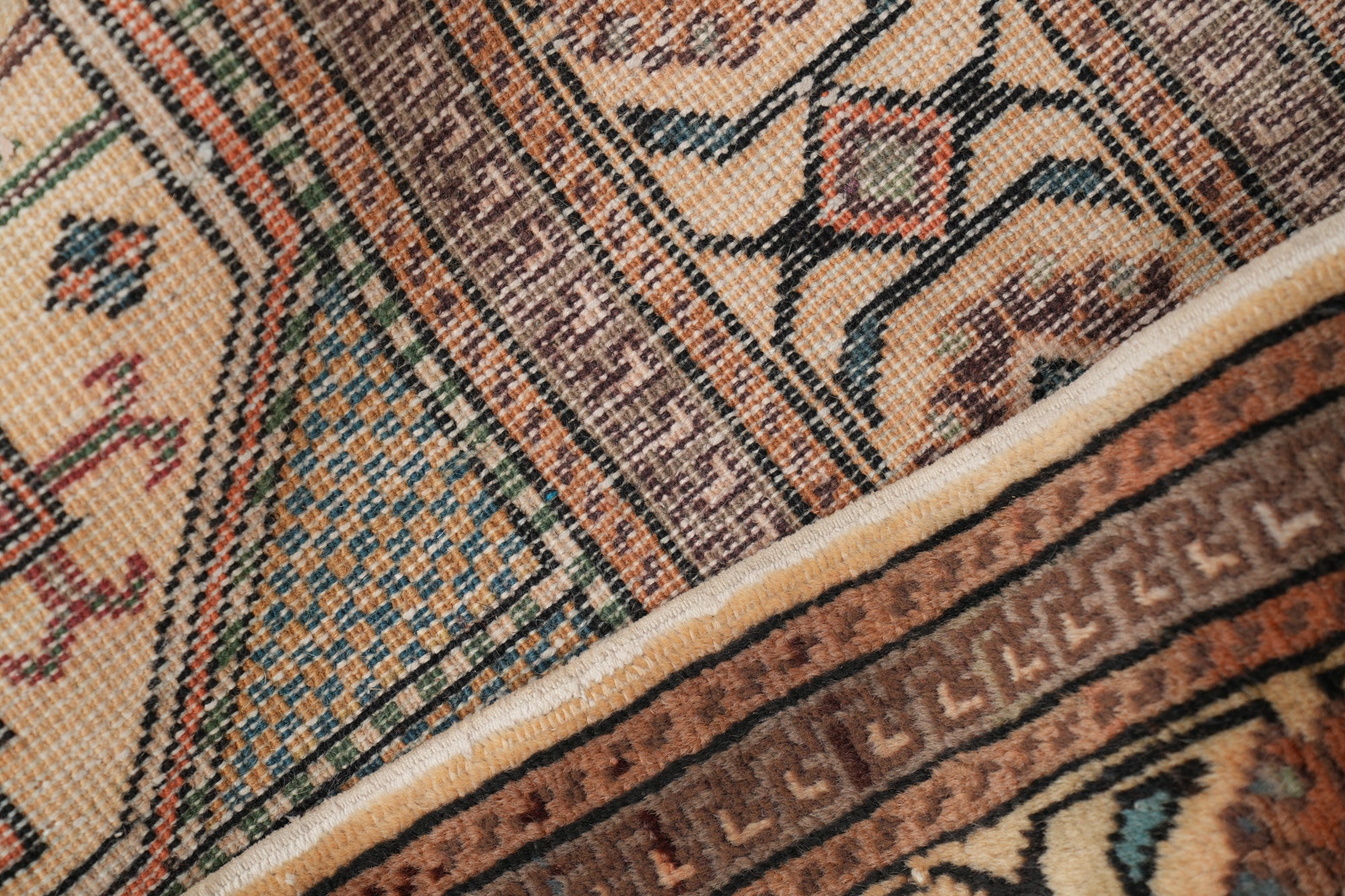 Vintage Turkish Shirvan Rug 5'10" x 3'2"