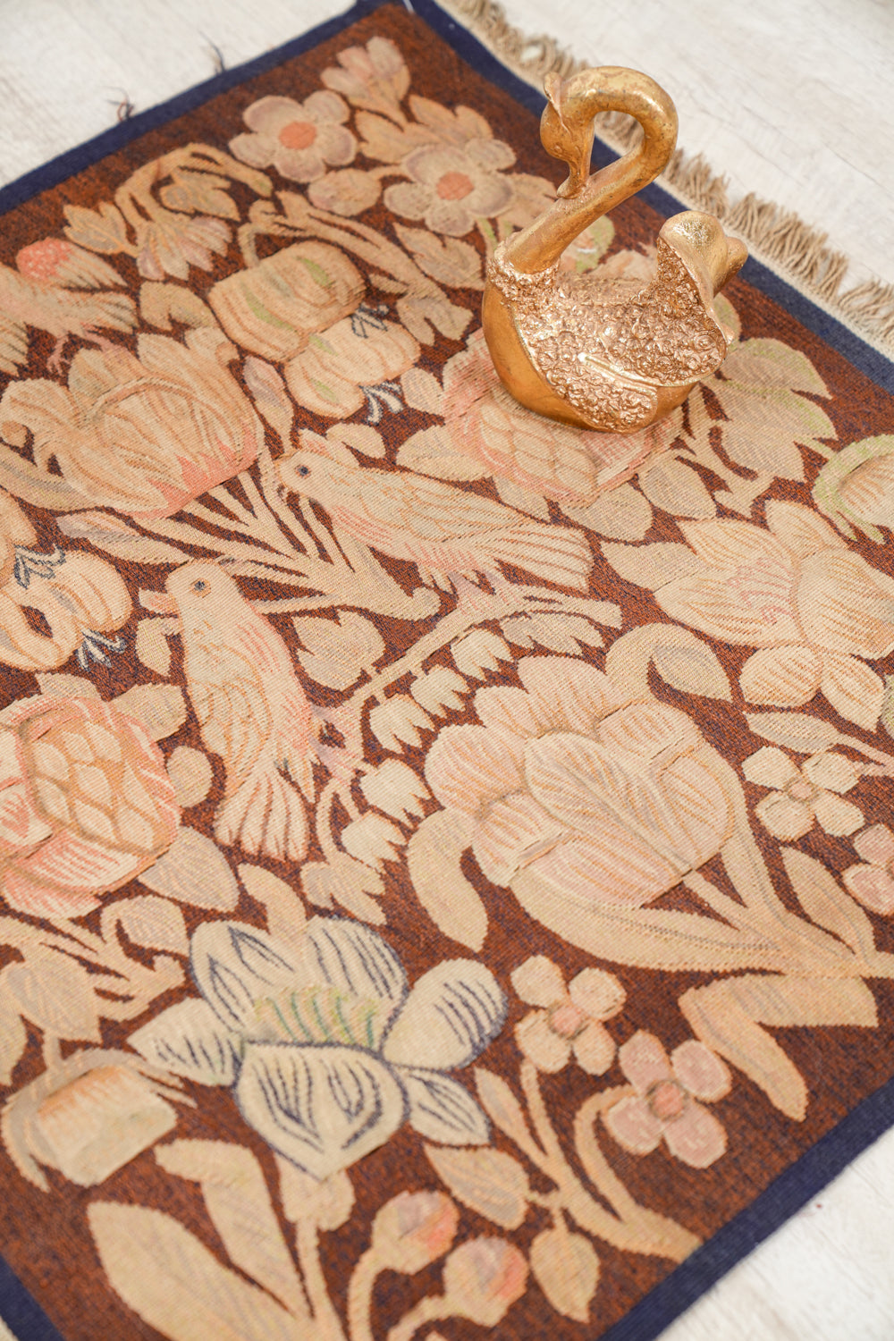 Antique Dutch Garden Tapestry 3' x 2'