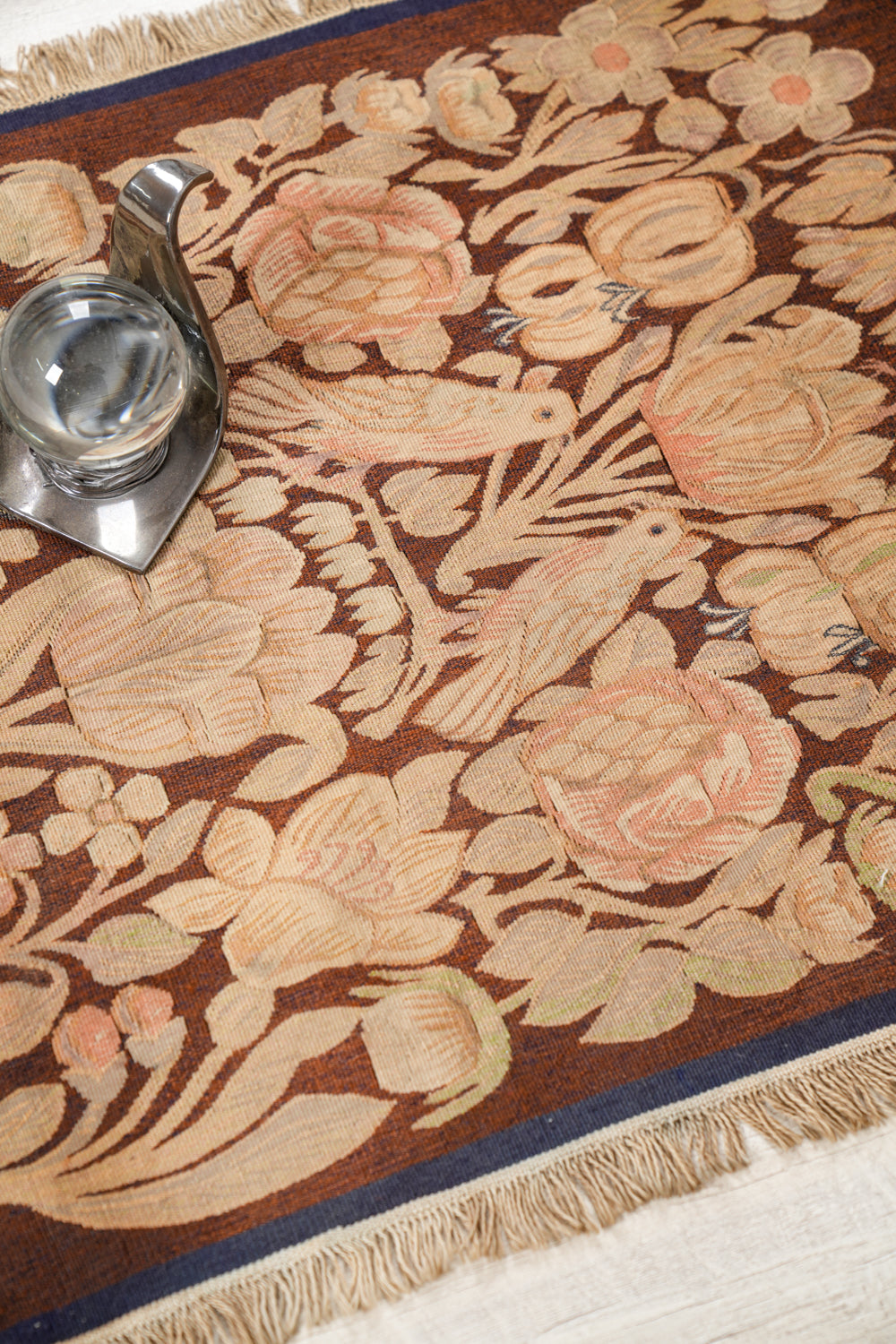 Antique Dutch Garden Tapestry 3' x 2'