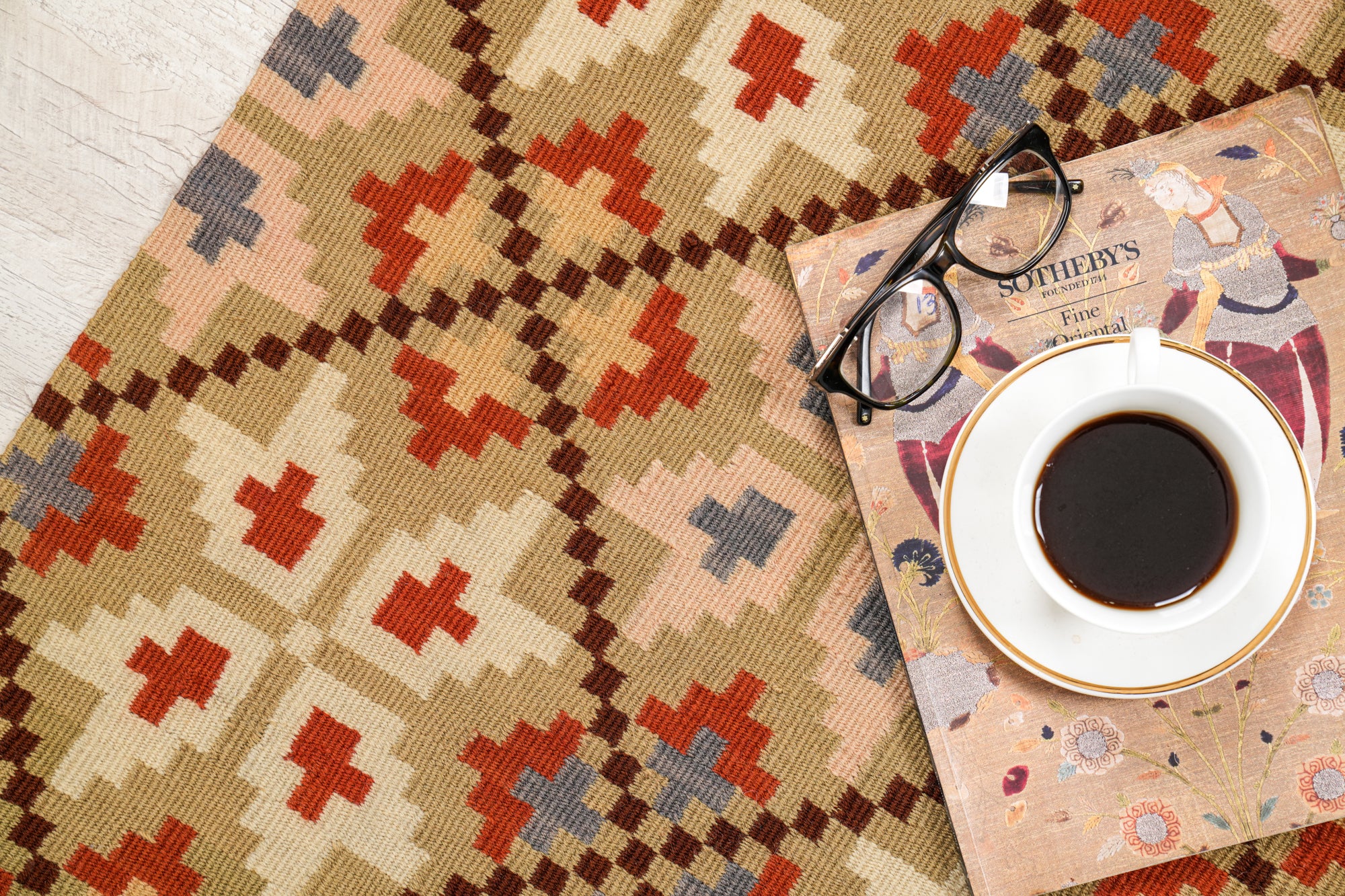 Antique Norwegian Tapestry 5'4" x 1'10"