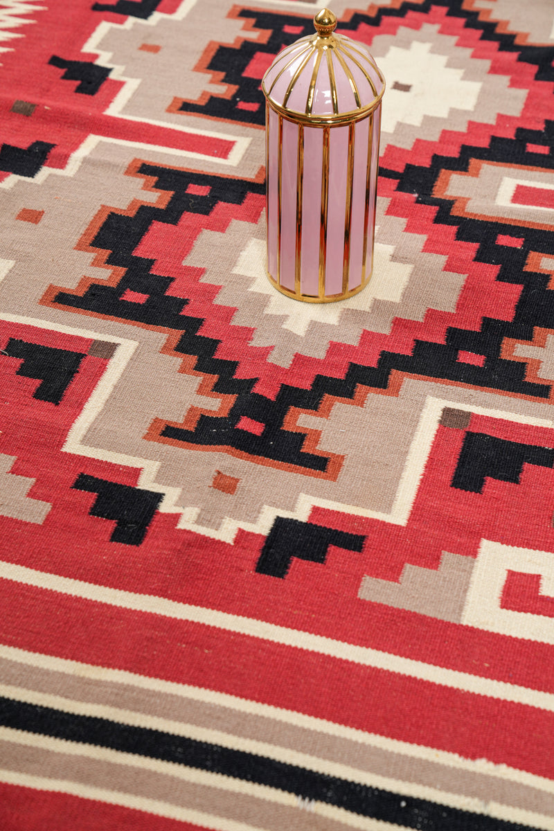 modern Navajo Style Rug Kilim 5'9" x 4'
