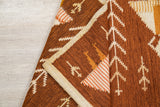Vintage Scandinavian Pictorial Tapestry 5'7" x 2'
