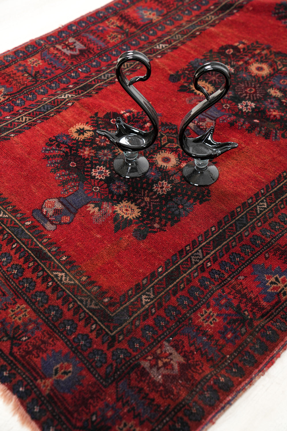 Vintage Baloch Rug 6' x 4' (vase)