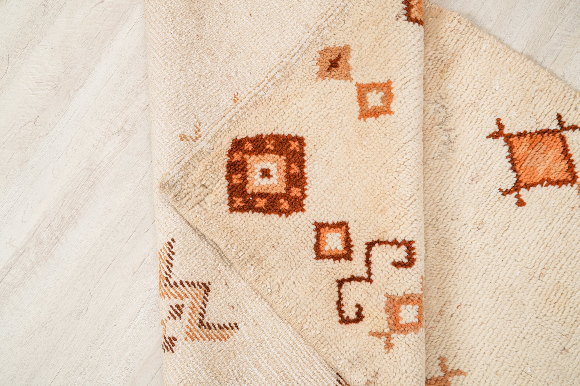 Vintage Moroccan Berber Rug 6' x 3'10"